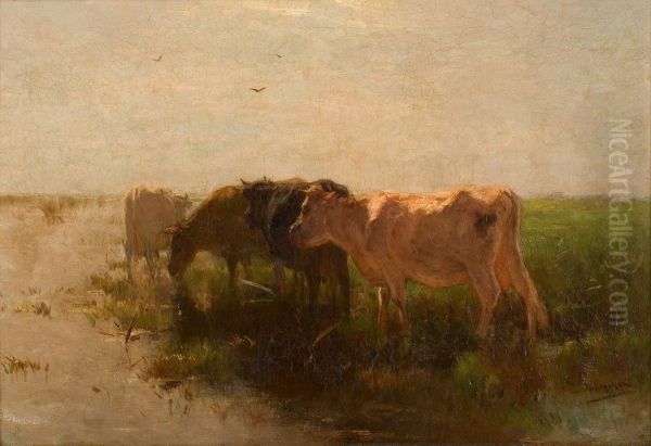 Landschap met koeien - view 1
