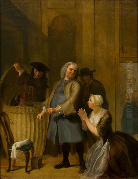 de ontdekking van Volkert in de mand - view 1