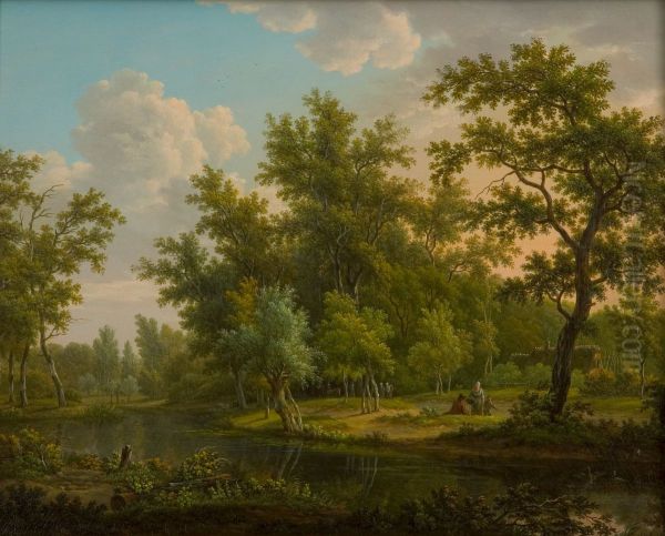 Boomrijk landschap - view 1