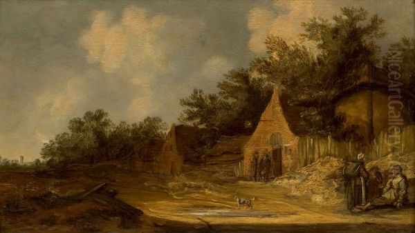 Landschap met boerenhofstede - view 1