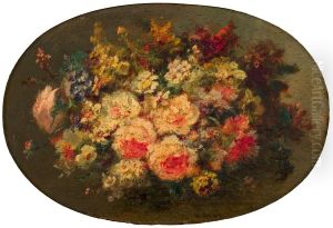Boeket (Bouquet de roses) by Narcisse Virgilio Diaz