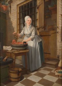 De visvrouw by Gerrit Zegelaar