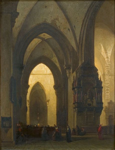 Interieur van de Domkerk te Trier - view 1