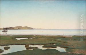 Sommerdag ved Roskilde Fjord by Laurits Andersen Ring
