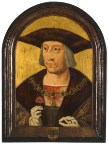 Keizer Maximiliaan I by Master Of Frankfurt