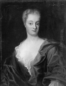 Elisabet Buchholtz (1692-1729), gift med 1. sidenfargare Arnold Ziese, 2. konstnaren Lukas von Breda d.a. by Lucas von Breda