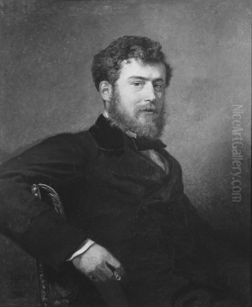 Morten Edvard Waern (1826-1896), direktor, disponent, gift med Emma Margaretha Catharina Nerman - view 1