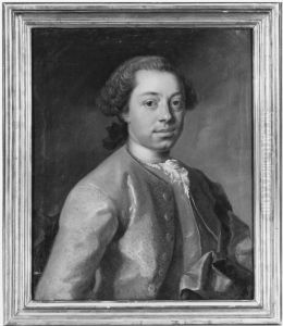 David Schultz von Schulzenheim (1732-1823), med. dr, professor, president i Sundhets-Collegium, gift med Catharina Eleonora Svedenstierna by Johan Henrik Scheffel
