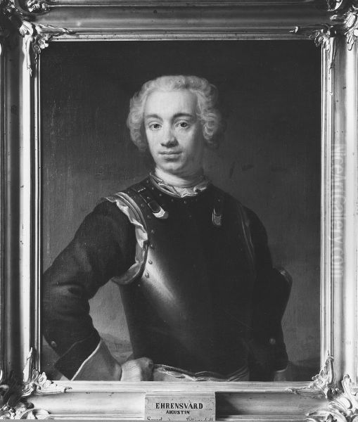 Augustin Ehrensvard (1710-1772), greve, faltmarskalk, gift med Catharina Elisabet Adlersheim - view 1