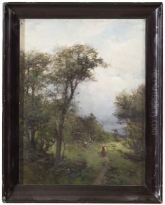 A Girl from Dalarna on the Road
