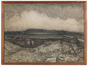 A Limestone Quarry at Kinekulle by Karl Nordstrom