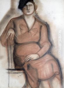 Seated Woman by Rene Paul Chambellan