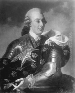 Gustav III (1746-1792), king of Sweden, married to Sofia Magdalena of Denmark by Alexander Roslin