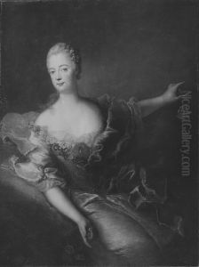 Anna Lovisa Elisabet, 1738-1820, prinsessa av Brandenburg-Schwedt prinsessa av Preussen by Antoine Pesne