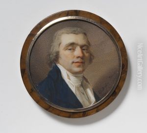 John Hall d.y., affarsman by Johann Dominik Bossi