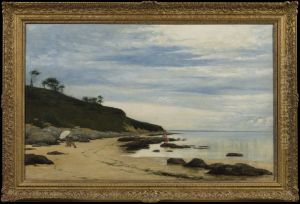 Plein Air-Painter at the Coast