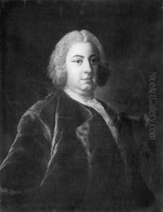 Axel Wrede Sparre af Sundby (1708-1772), greve, overstathallare, gift med Kristina Margareta Augusta Tornflycht by Olof Arenius