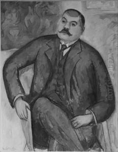 Axel Enstrom (1875-1948), head of division to the Swedish National Board of Trade, professor, married to Anna Lovisa Rahm