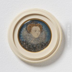 Elizabeth I (1533-1603),Queen of England, c. 1586-87 by Nicholas Hilliard