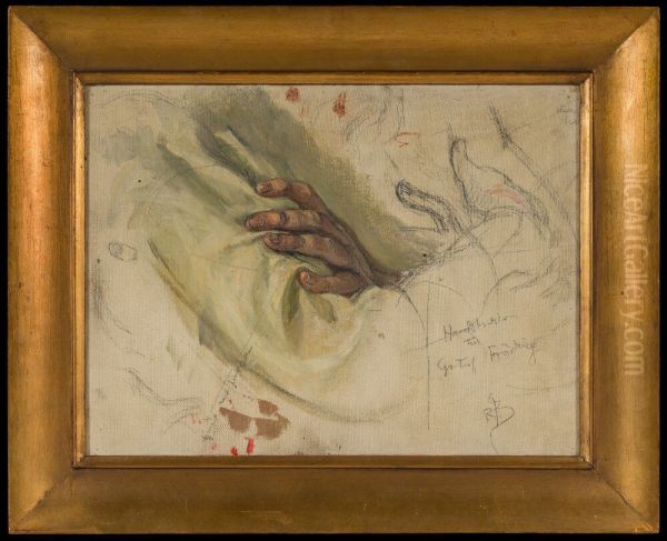 Hand Studies for the Portrait of Gustaf Froding - view 1