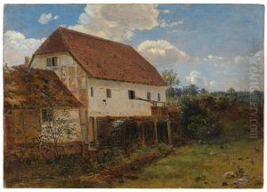 Mill with Two Wheels, Jutland Mill with Two Wheels, Jutland