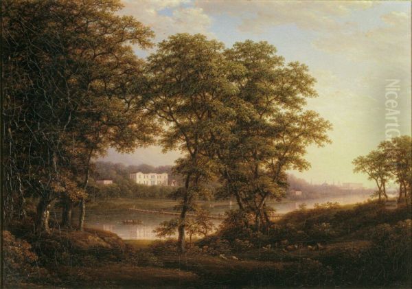 Rosendals slott, utsikt fran Ladugardsgarde - view 1