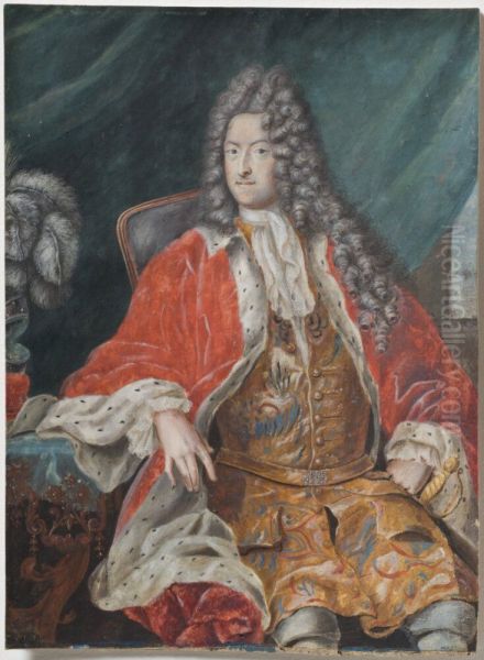 Arvid Bernhard Horn af Ekebyholm (1664-1742), greve, riksrad, universitetskansler, kanslipresident, generallojtnant - view 1