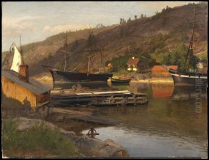 Landingsbrygge Husvik, Drobak Landingsbrygge Husvik, Drobak
