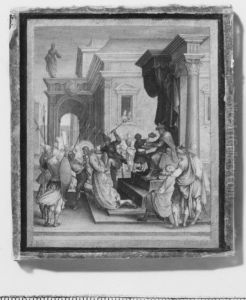 Scener ur Kristi liv (Kristus gisslas) by Friedrich The Elder Brentel
