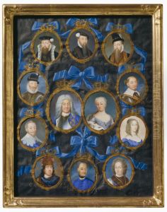 Regentlangd Gustav Vasa - Fredrik I by Niclas Lafrensen the Elder