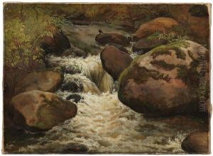 Rushing Brook by Frederik Sodring
