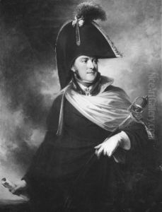 Carl Henrik Posse (1767-1843), greve, general, gift med friherrinnan Sofia Constantia Siegroth by Carl Frederik von Breda