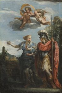 Ariadne och Theseus by Pietro da Cortona