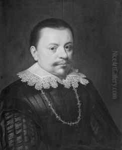Jan Rutgersius (1589-1625), Swedish Privy Councillor by Michiel Jansz. van Mierevelt