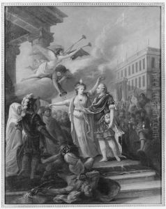 Gustav III (1746-1792) Apotes by Charles-Nicolas Cochin