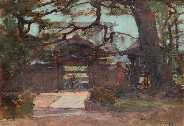 Temple Garden, Kyoto, Japan - view 1