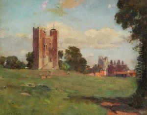 Orford Castle, Suffolk by William Benjamin Chamberlain
