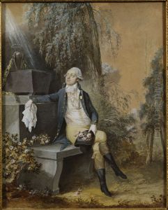 Ambassadoren friherre Erik Magnus Stael von Holstein (1749-1802) by Niclas Lafrensen