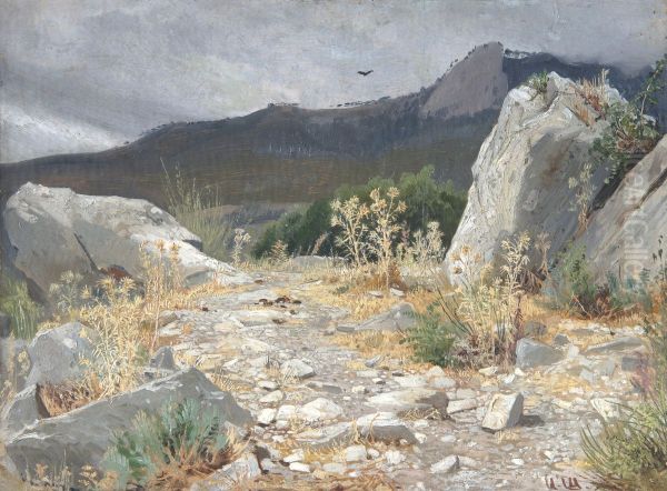 Mountain path. Crimea - view 1