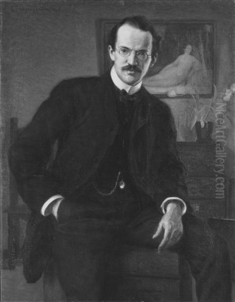Knut Kjellberg (1867-1921), med.dr, professor, lakare, politiker, folkbildare, gift med Helga Henriette Charlotta von Bahr - view 1