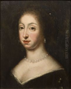 Hedvig Eleonora (1636-1715), prinsessa av Holstein-Gottorp, drottning av Sverige, gift med Karl X Gustav av Sverige by David Klocker Ehrenstrahl