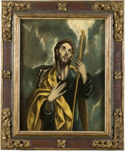 St James the Greater as a Pilgrim by El Greco