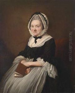 Portrait Of Mrs. Stevenson by Mason Chamberlin