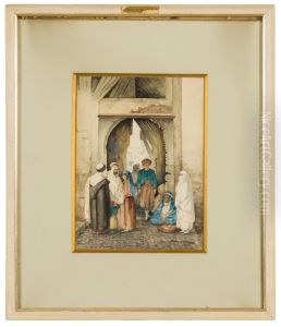 View of an Oriental City by Henrik August Ankarcrona