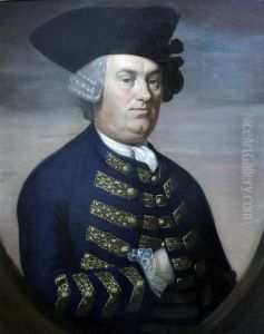 Portrait Of Osmond Cook Lt Col Of The White Regiment by Mason Chamberlin