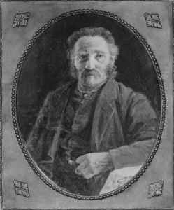 Bengt Ljungkvist, steward at Rosenholm in Blekinge by Isidor Tornstrom