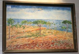 Mediterrenean Landscape by Charles Edward Chambers
