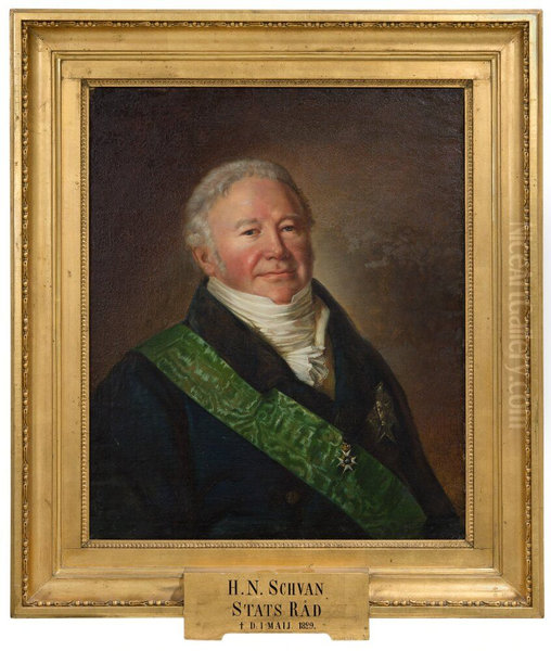 Hans Niklas Schwan (1764-1829), grosshandlare, statsrad, gift med Gustava Adelaide Schon - view 1