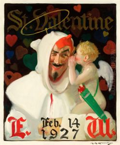 Cover Illustration: St. Valentine's Day by Charles Edward Chambers