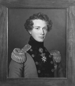 Gustav (1799-1877), kronprins av Sverige, prins av Vasa, generalmajor, faltmarskalklojtnant, gift med Lovisa av Baden